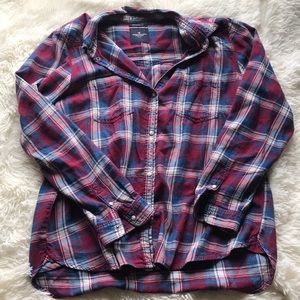 Long sleeve flannel